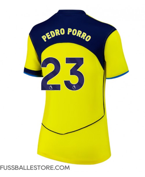 Günstige Tottenham Hotspur Pedro Porro #23 3rd trikot Damen 2025-26 Kurzarm